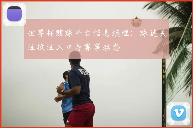 世界杯赌球平台信息梳理：球迷关注投注入口与赛事动态