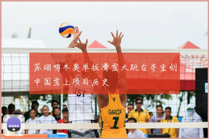 苏翊鸣冬奥单板滑雪大跳台夺金创中国雪上项目历史